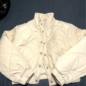 Off White Puffer Jacket